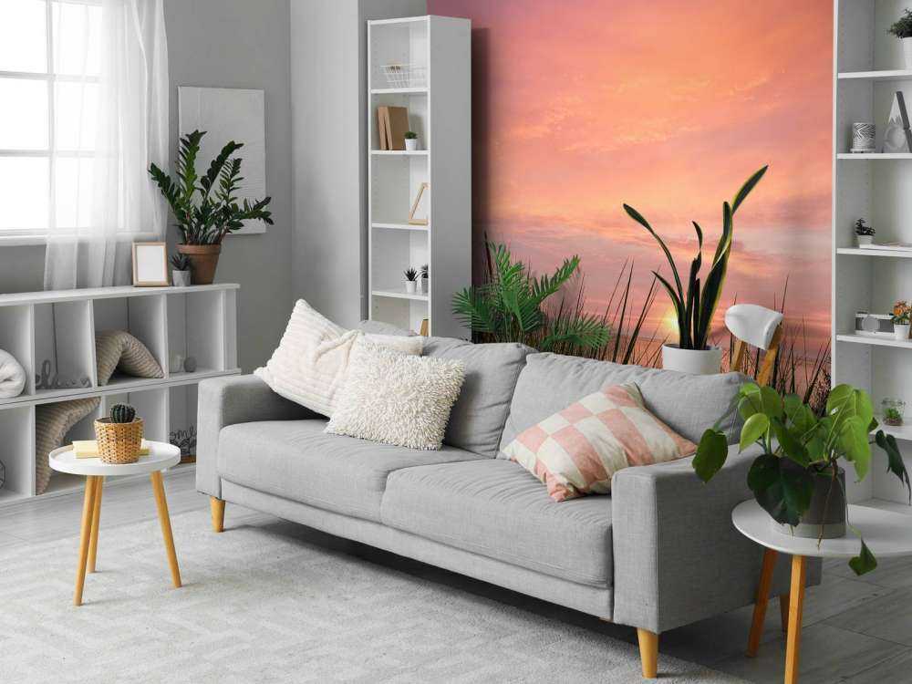 Wschód słońca na morzu