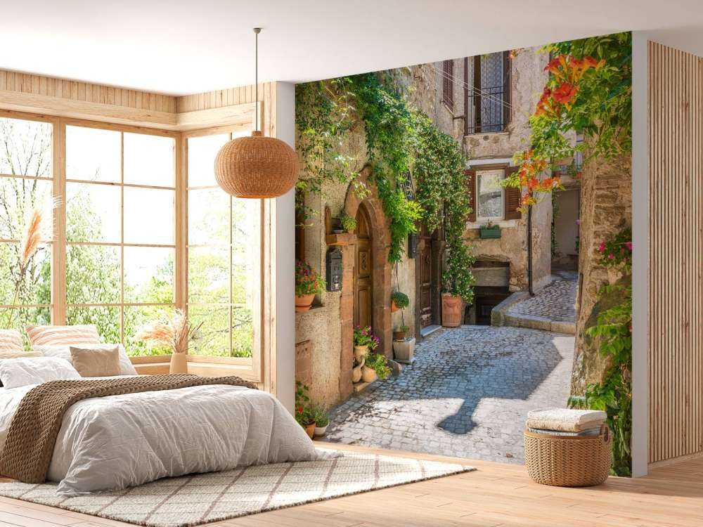 Wiejska wioska w Rzymie