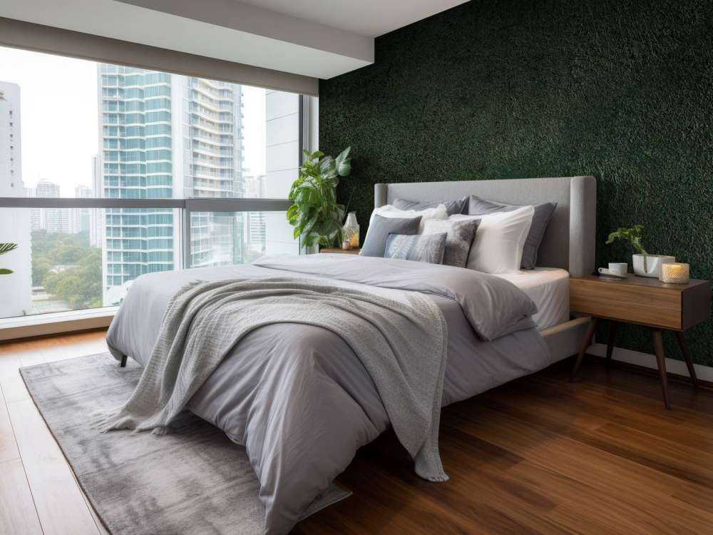 Struktura w kolorze zielonym