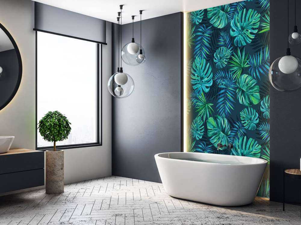 Tropikalne rośliny akwarelowe