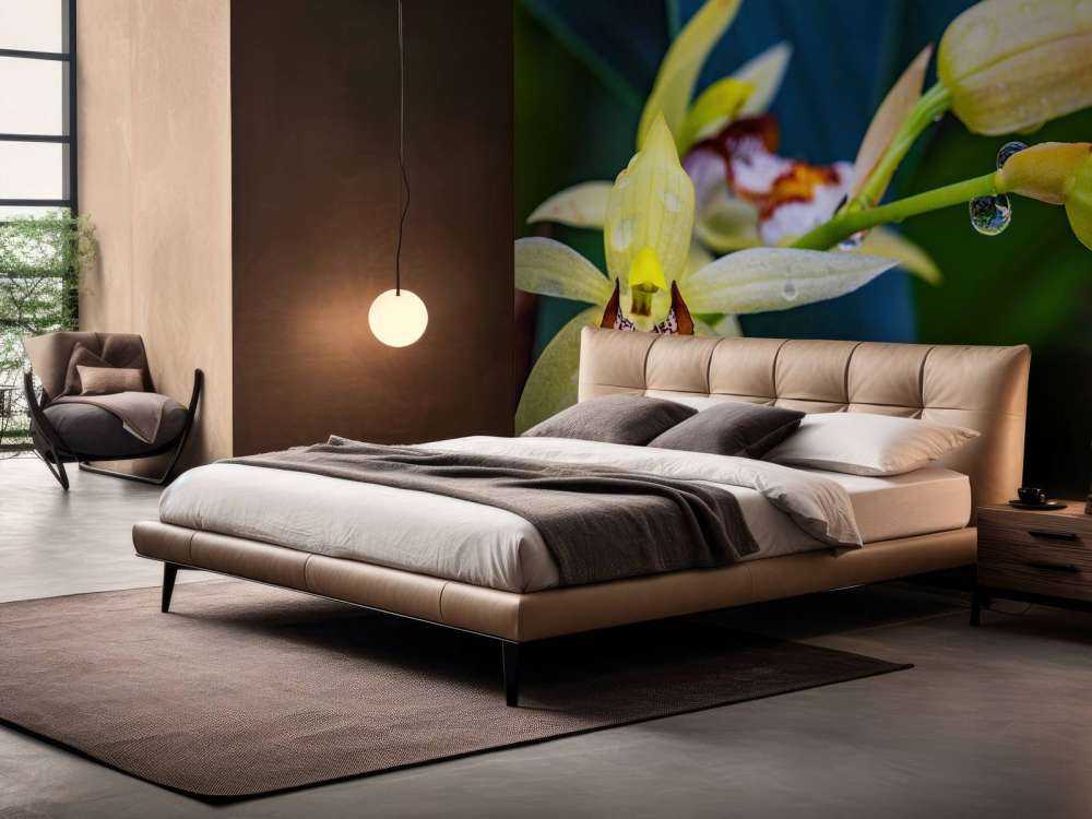 Dzika żółta orchidea