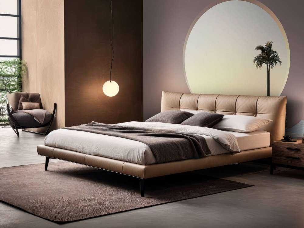 Różowa ściana z okręgiem