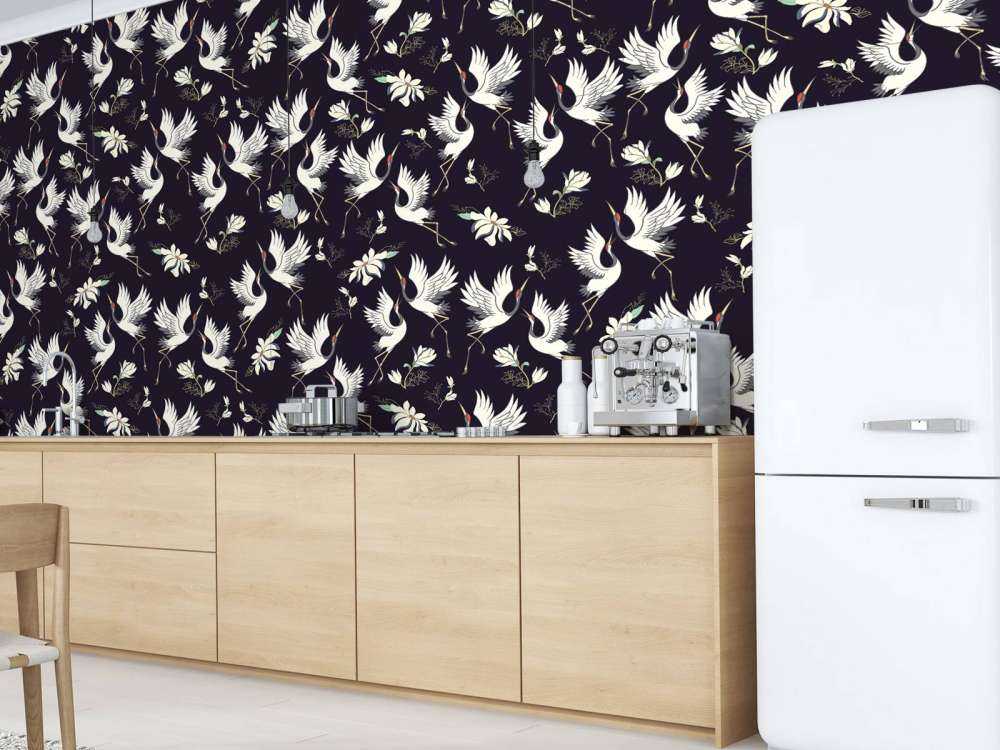 Wzór latającego żurawia