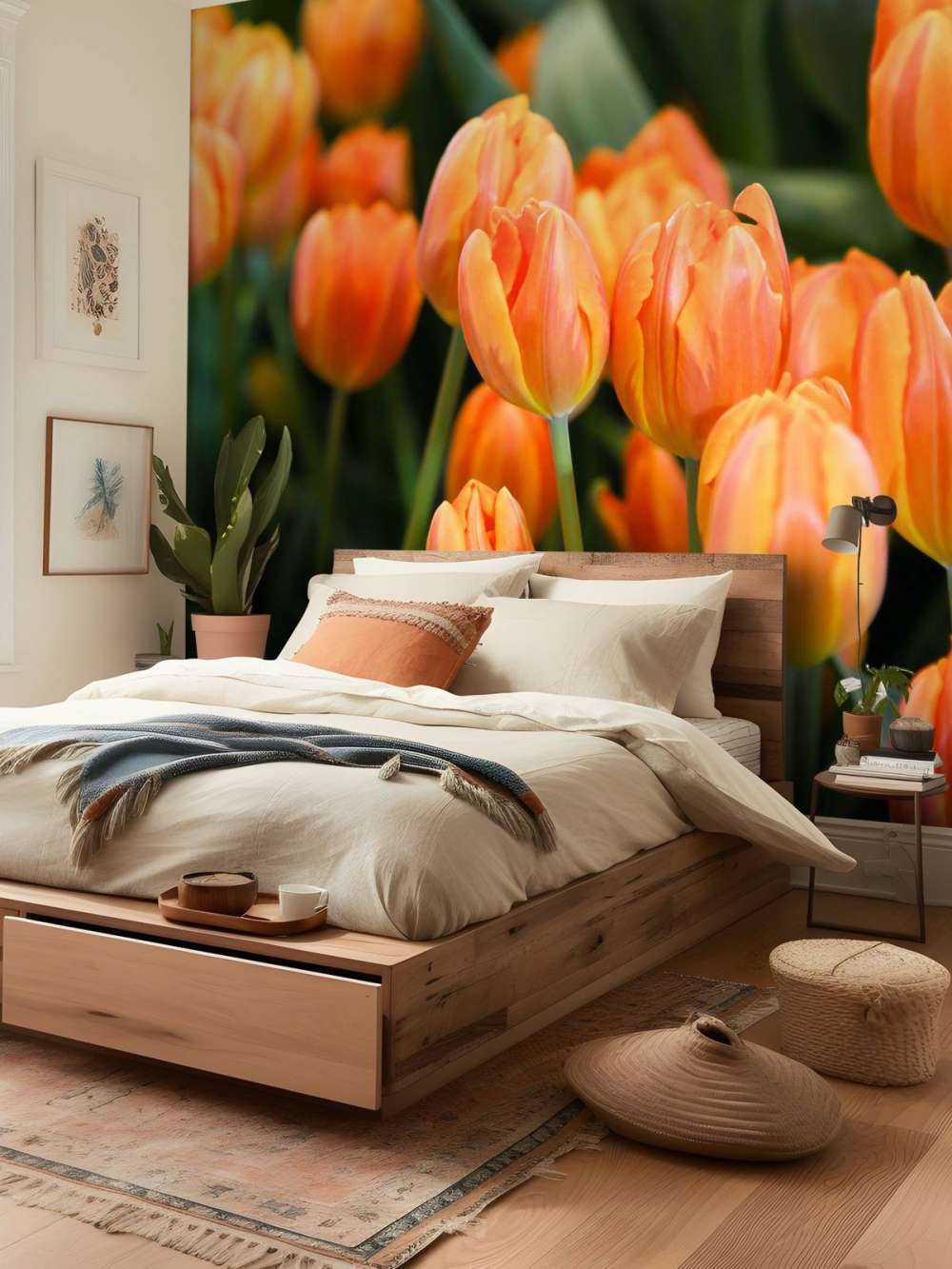 Tulipany pomarańczowe