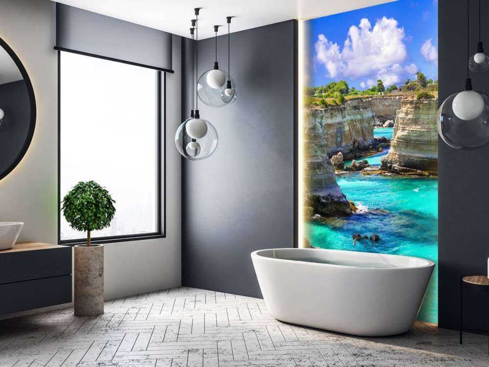 Formacja skalna na wybrzeżu