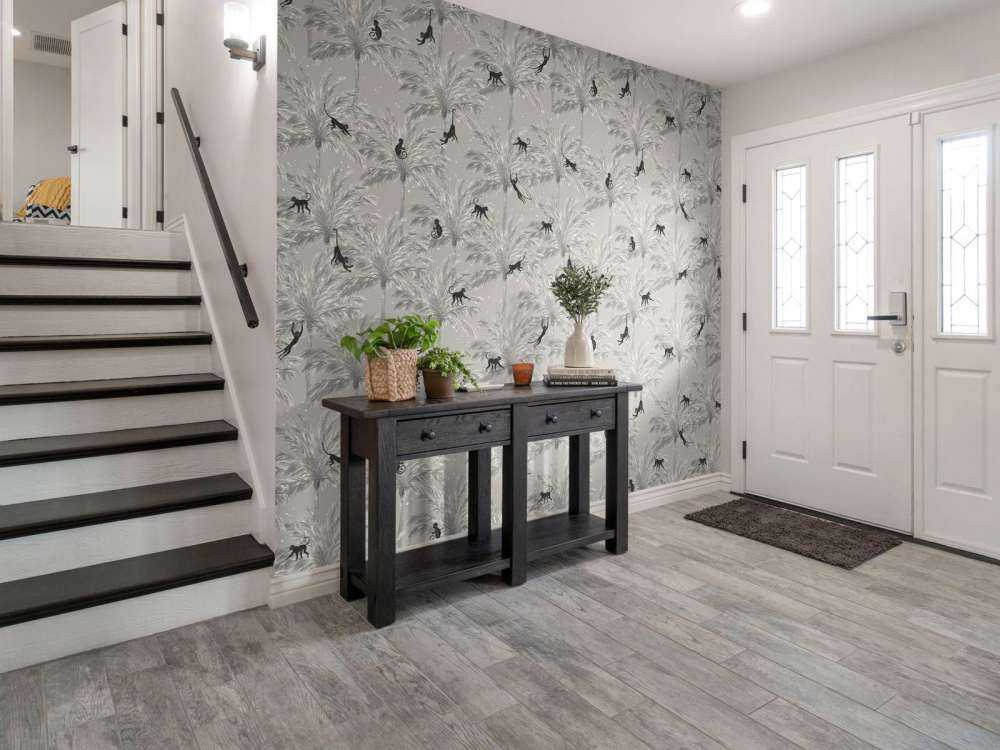 Tropikalne małpy - szary