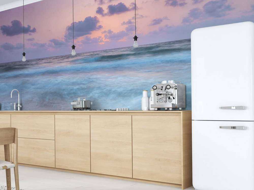 Zachód słońca na plaży