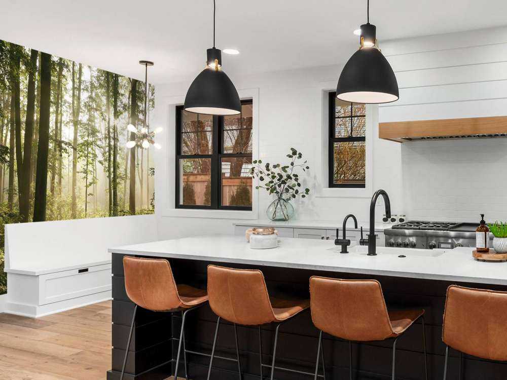 Mglisty las liściasty