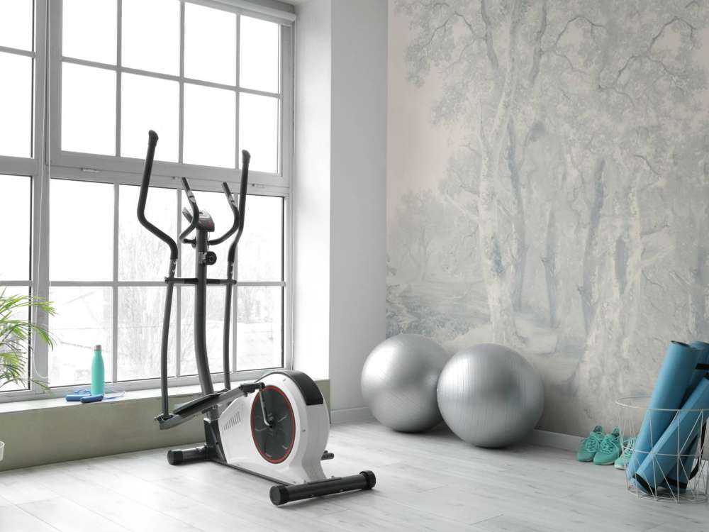 Krajobraz leśny Niebieskie Panorama