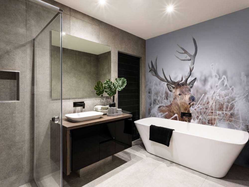 Zimowy sen jelenia szlachetnego