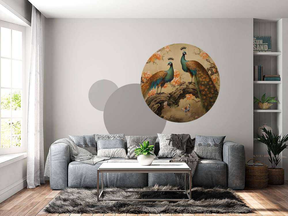 Taniec Pawia w Blasku Kwiatów