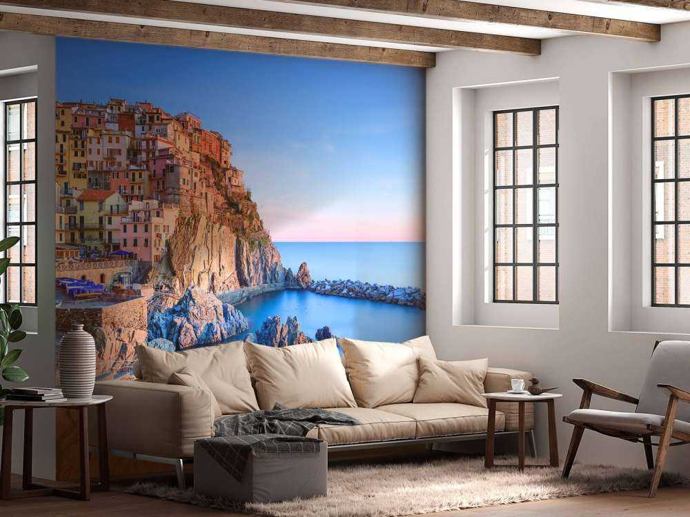 Wioska na skale we Włoszech