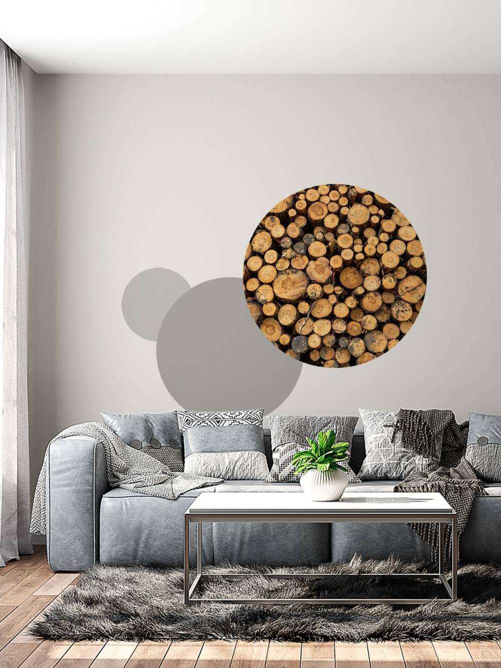 Drewno ułożone w stos