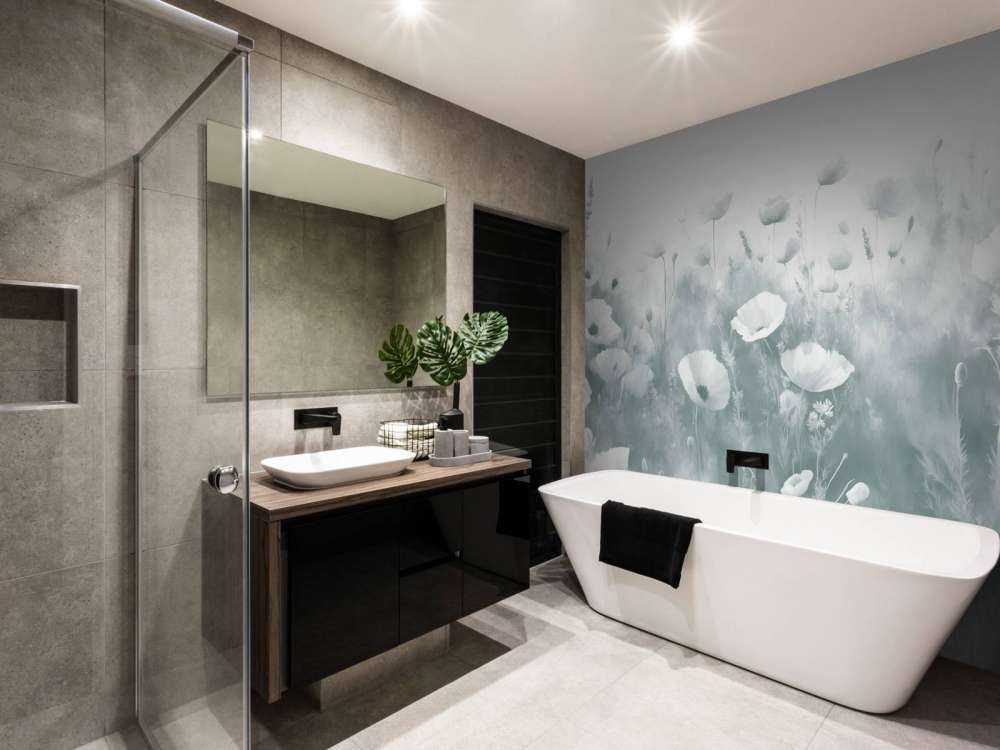 Taniec dzikich kwiatów - ciemna zieleń