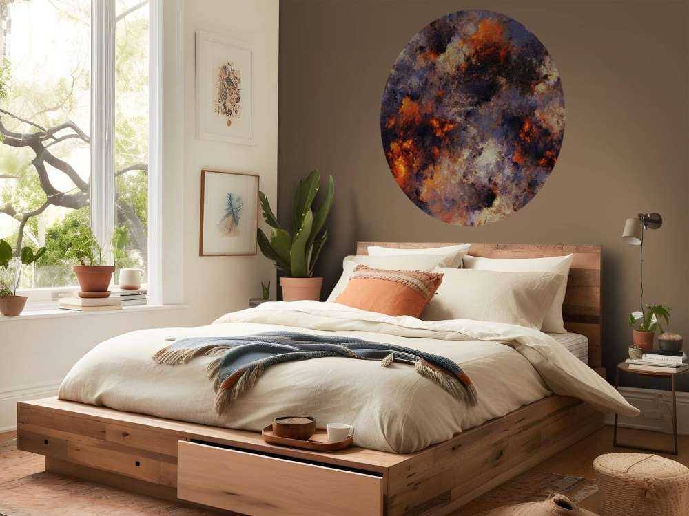 Ciemne abstrakcyjne chmury dymu