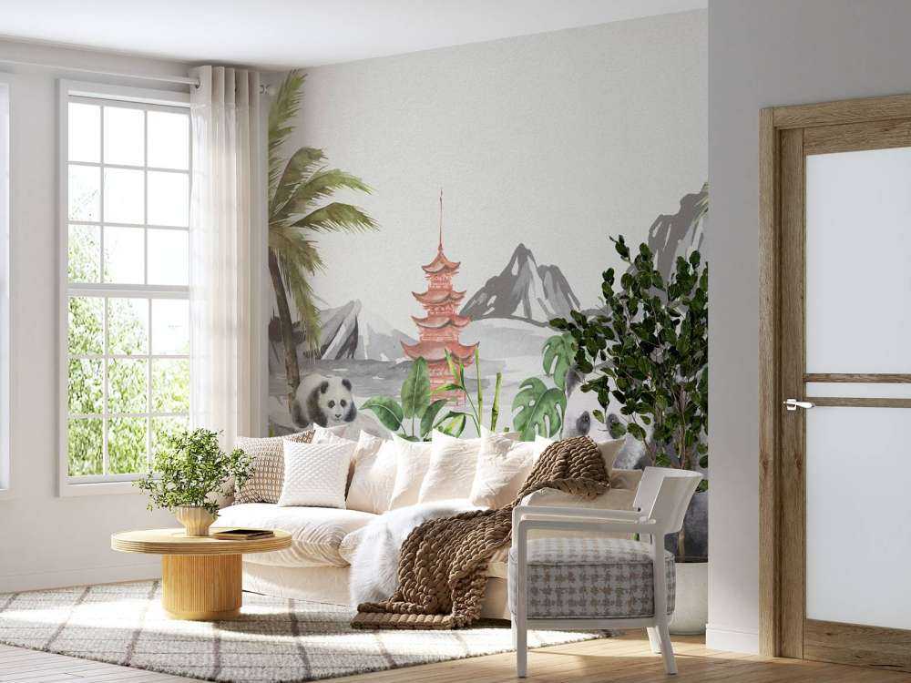 Pandy w bambusowej dżungli