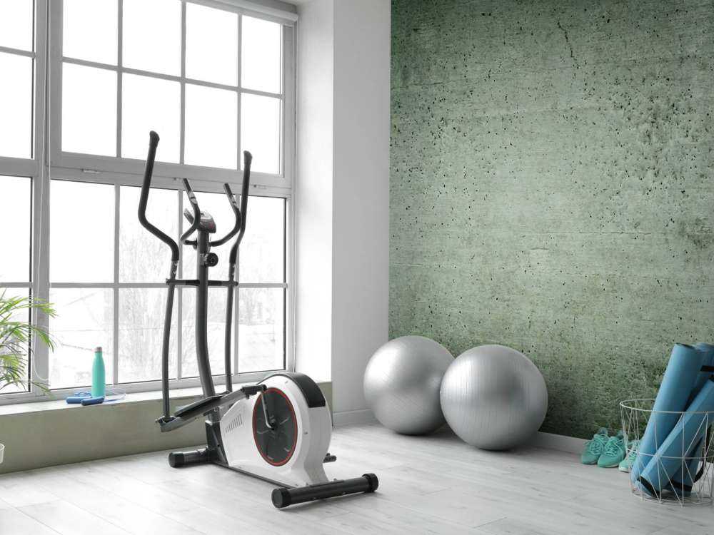 Zielona betonowa ściana