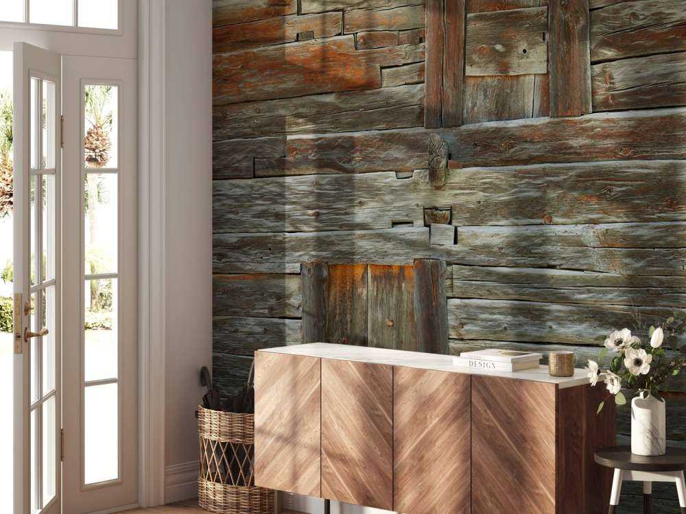 Stare drzwi drewniane