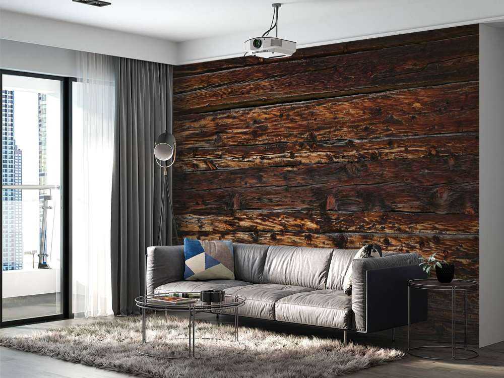 Barwione stare drewno