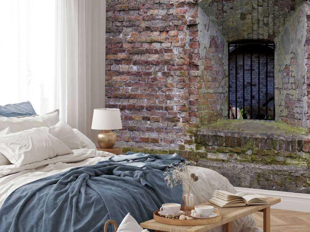 Wnęka w starej ścianie