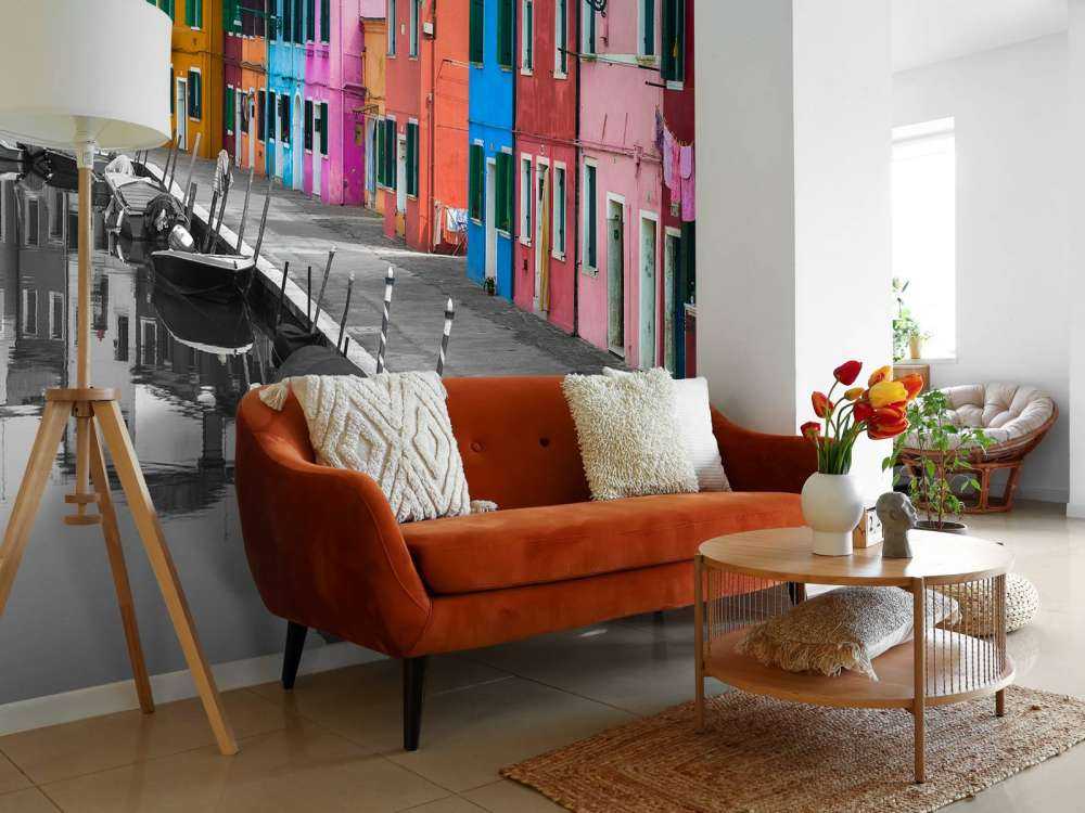 Kolorowe domy rybaków