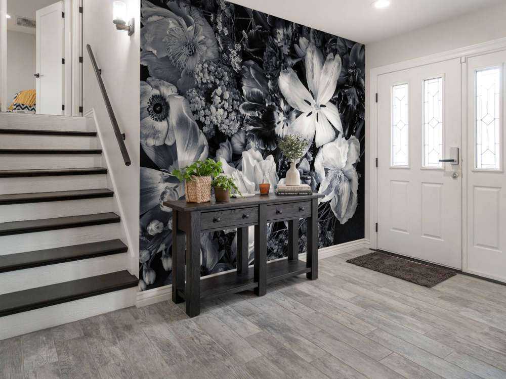 Bukiet różnych kwiatów