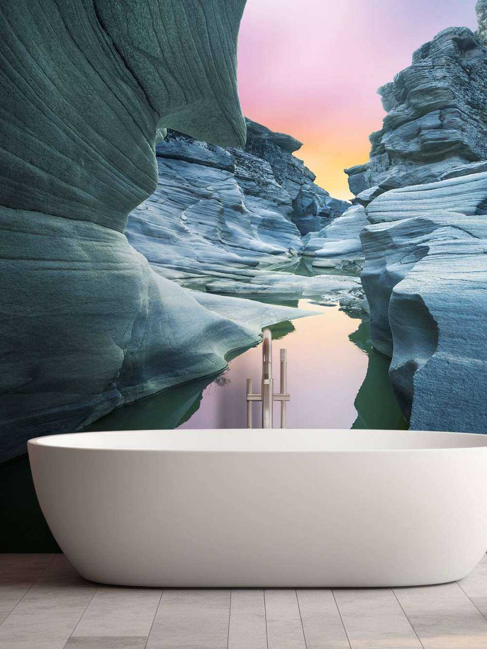 Jaskinia z kolorowym niebem