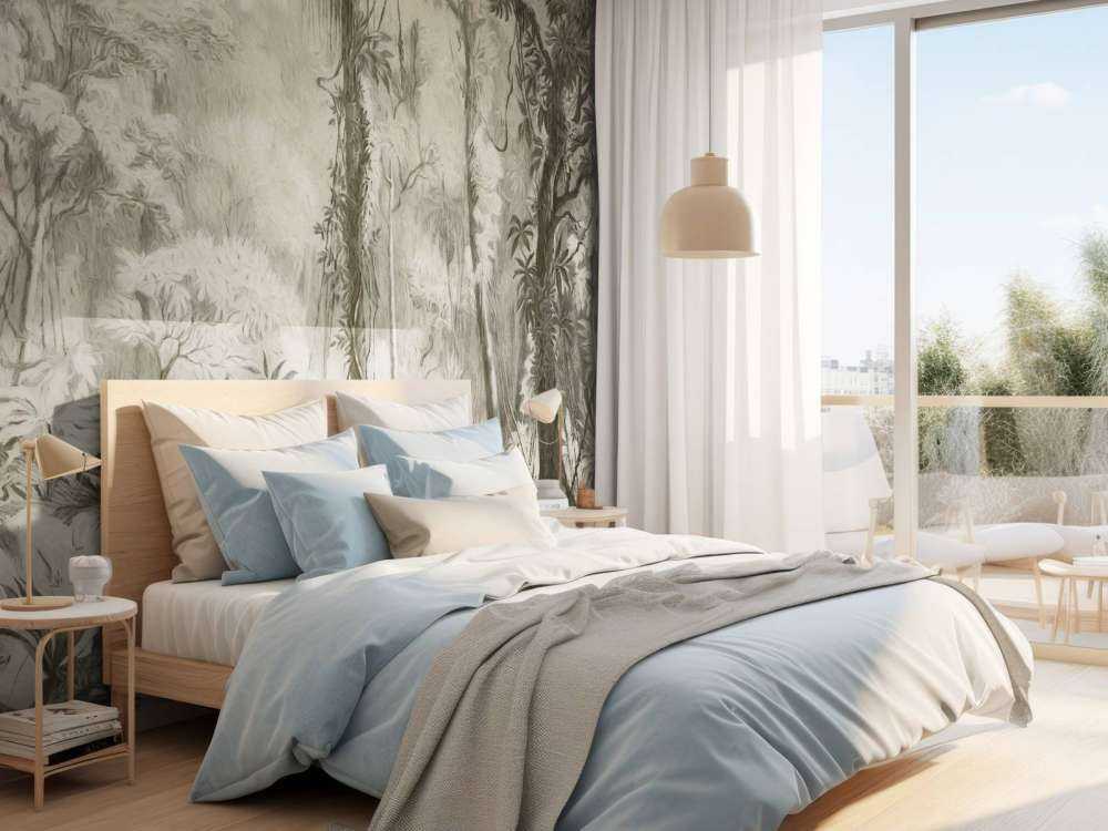 Las tropikalny - brązowy