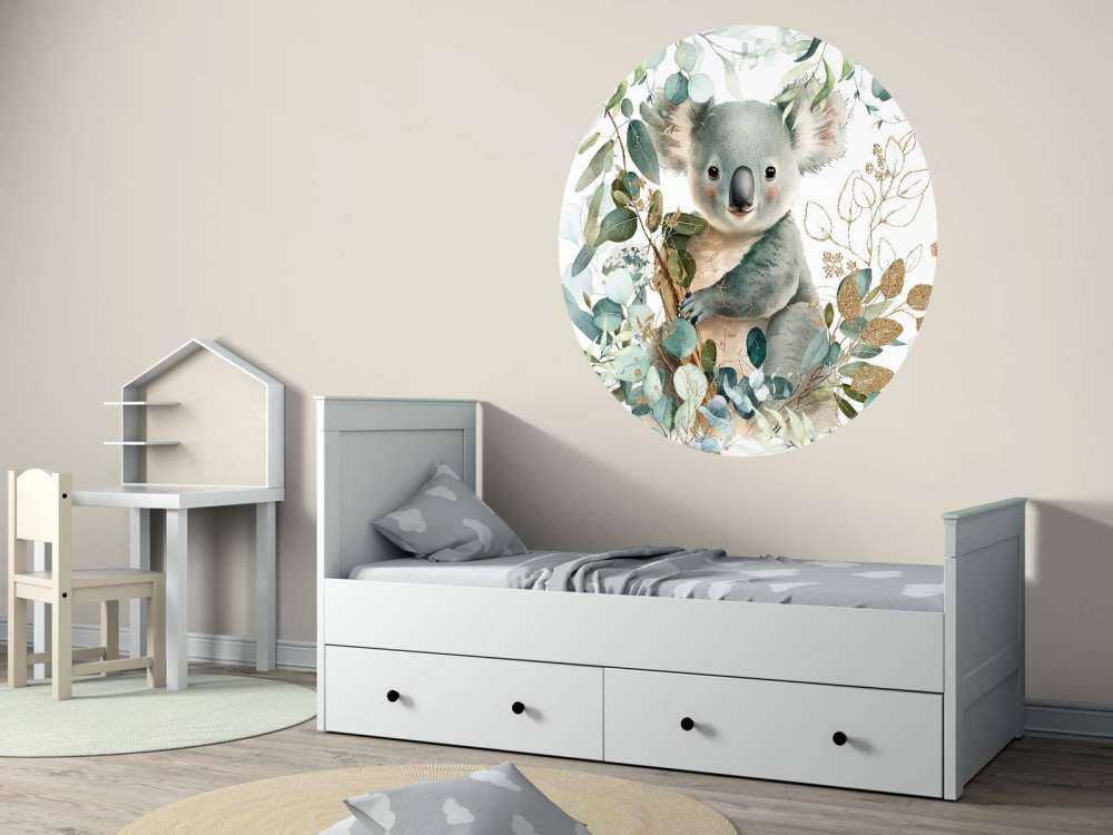 Cieniutki koala w eukalipcie