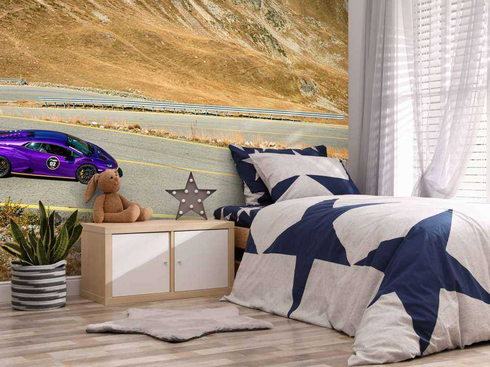 Lamborghini Huracán na górskiej drodze