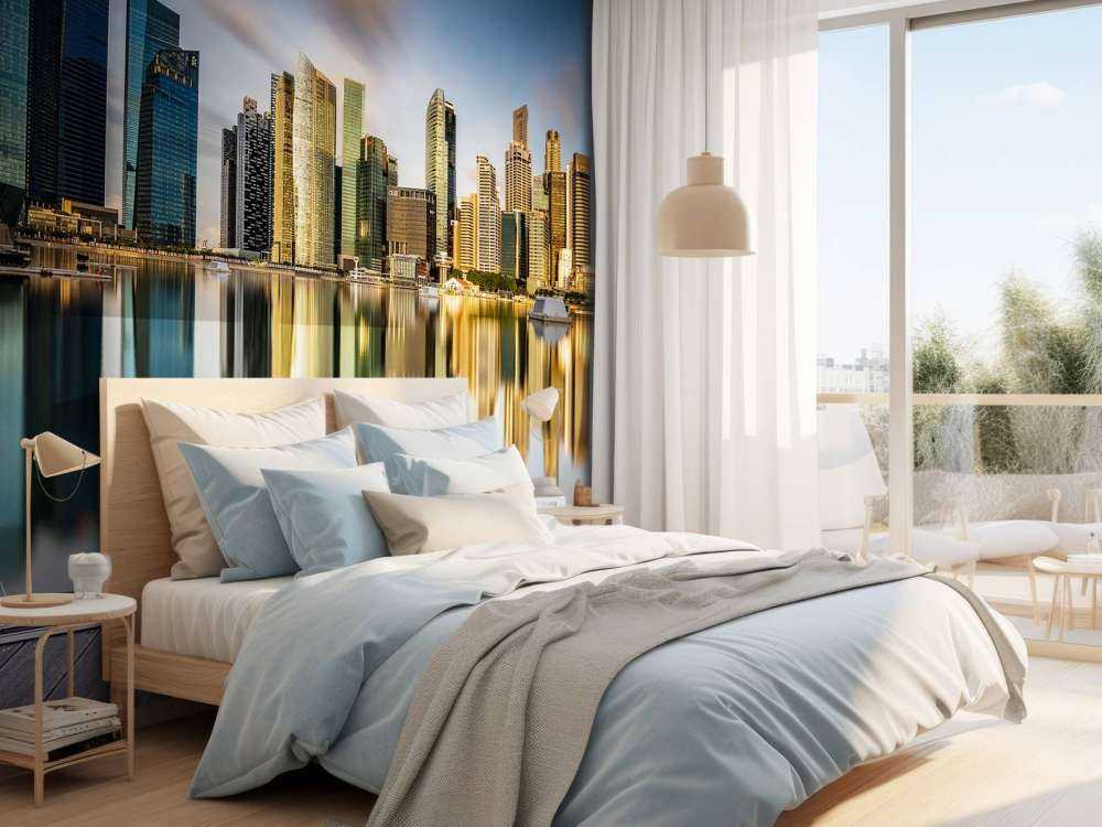 Golden Morning in Singapore