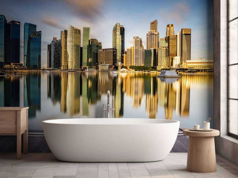 Golden Morning in Singapore