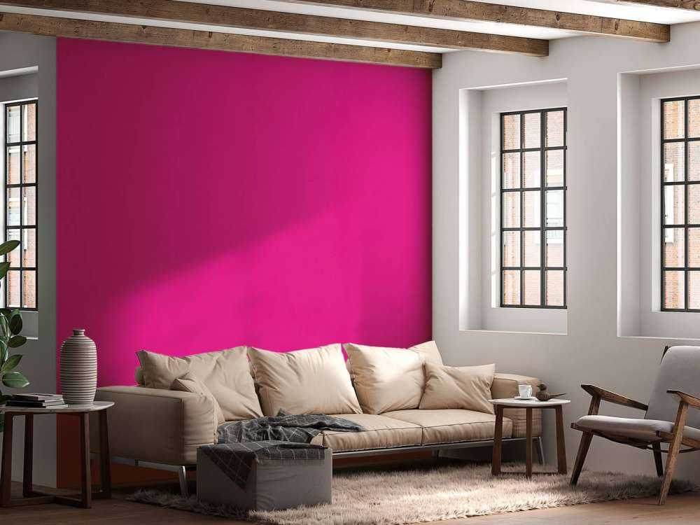 Beton neonowo różowy