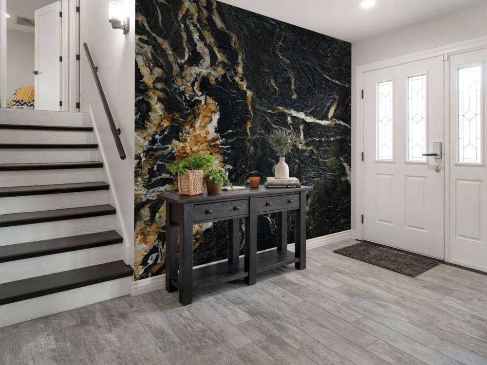 Marmur o lekkiej strukturze