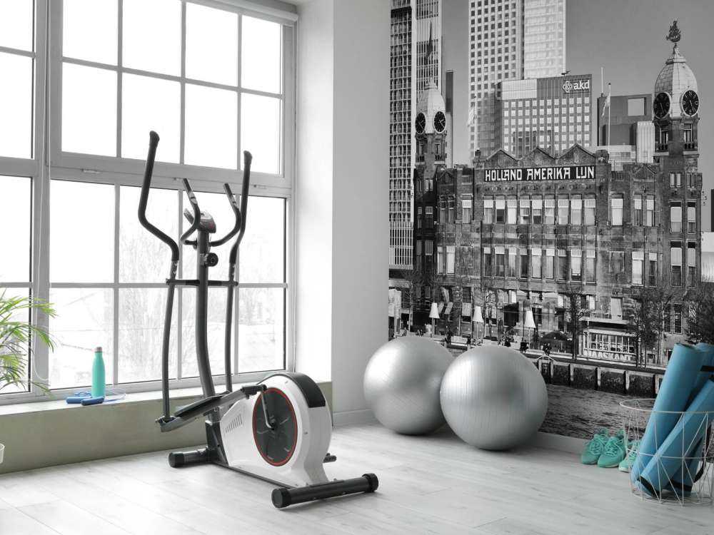 Hotel New York w czerni i bieli Rotterdam 