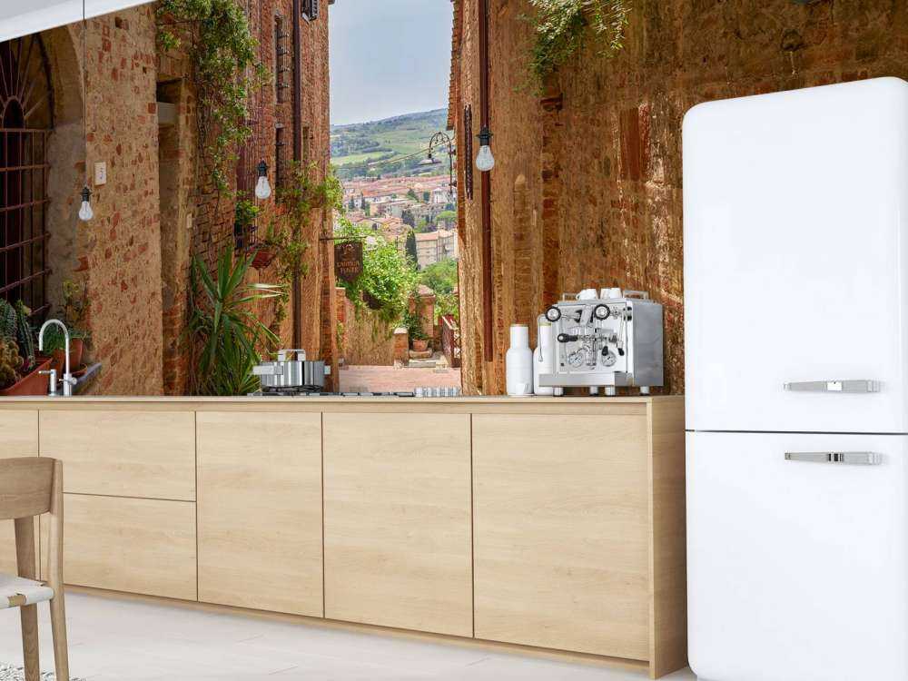 Szeroki widok na ulicę