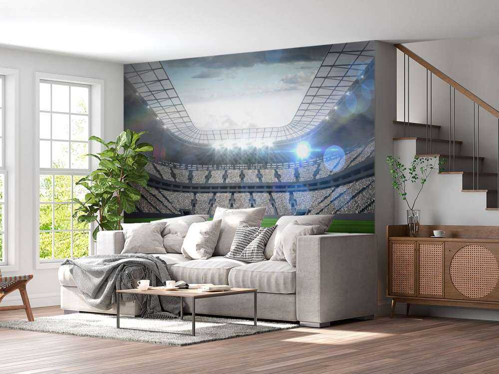 Stadion z otwartym dachem