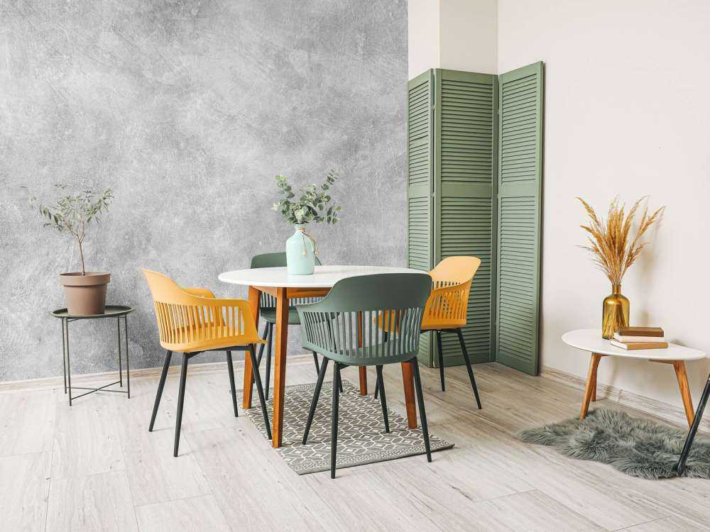 Struktura z błyszczącego betonu