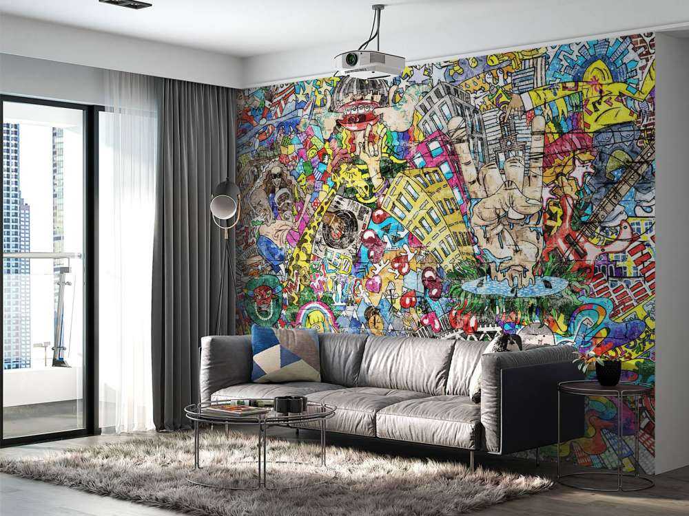 Graffiti gwar i hałas