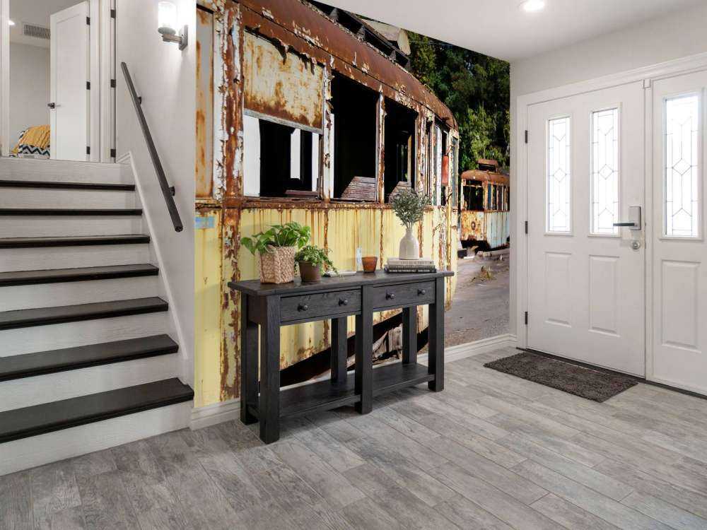 Rdzewiejące tramwaje