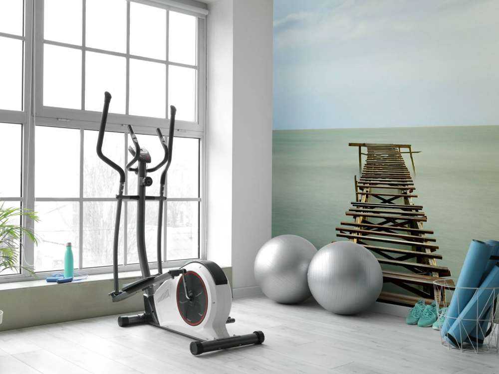 Stare drewniane rusztowanie