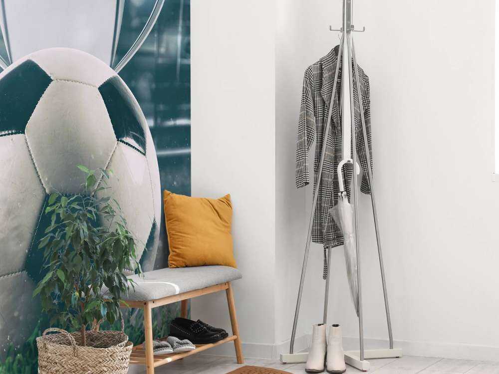 Piłka nożna z pucharem