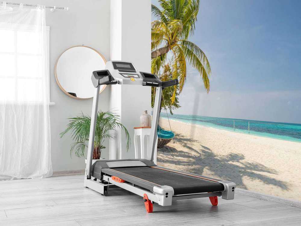 Tropikalna plaża z huśtawką