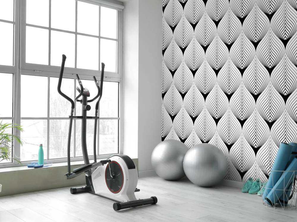 Abstrakcyjne płatki kwiatów