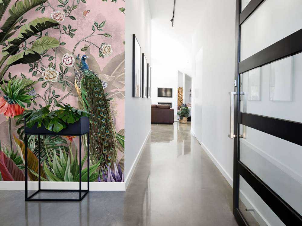 Paw w Tropikalnym Pięknie