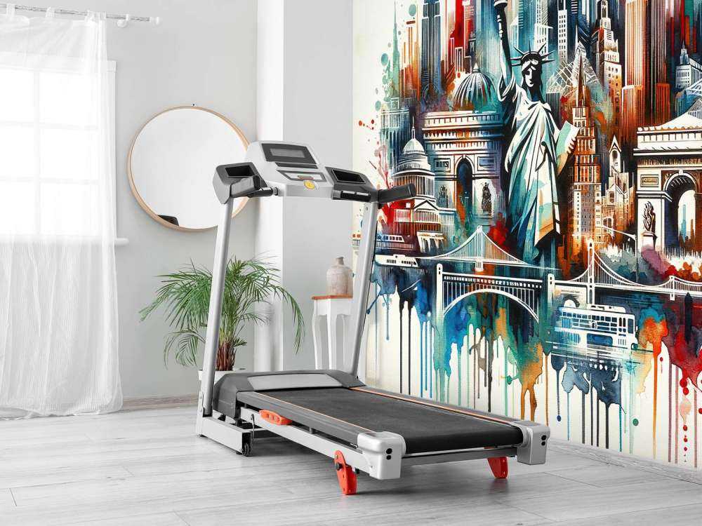 Abstract Watercolor New York