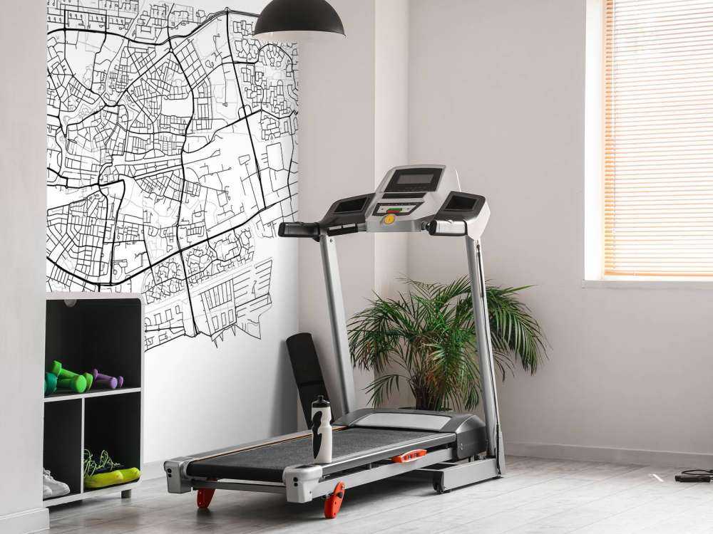 Mapa Leeuwarden, biała