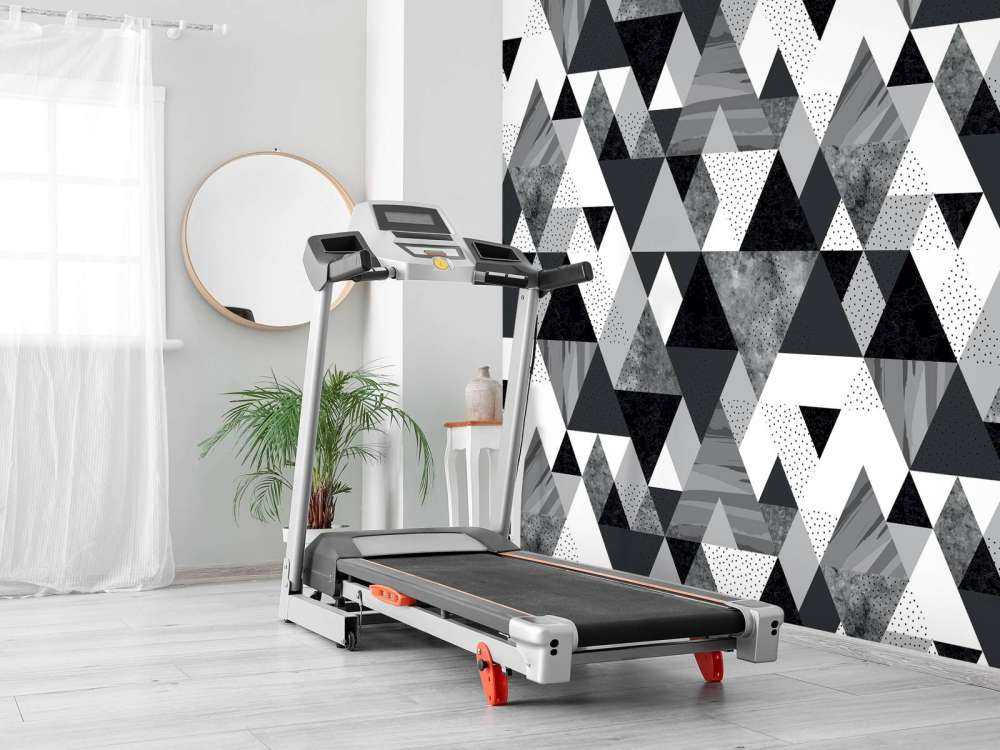 Wzór czarno-białych płytek 