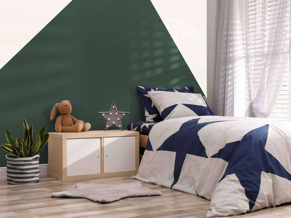 Trójkąt, ciemnozielony