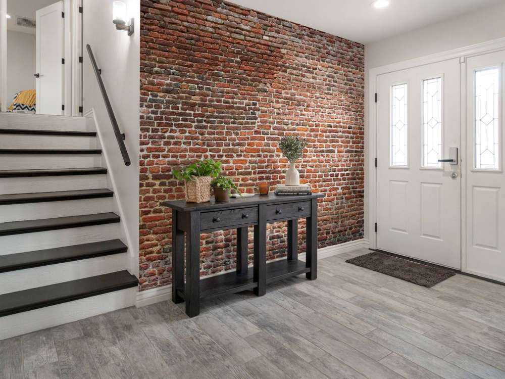 Odrestaurowana ściana zewnętrzna